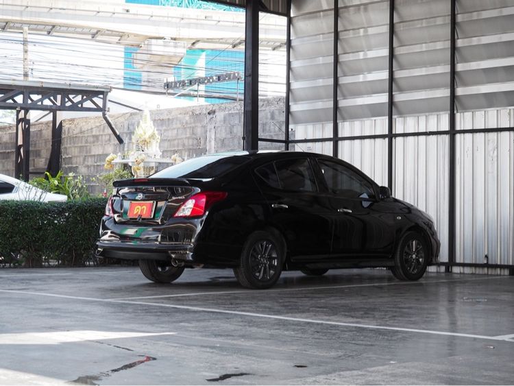Nissan Almera 2017 1.2 E Sportech Sedan เบนซิน ไม่ติดแก๊ส เกียร์อัตโนมัติ ดำ รูปที่ 4