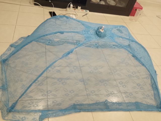 พีวีซี ชุดเครื่องนอน มุ้งกันยุงสภาพนางฟ้า