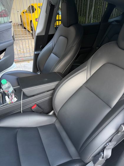 Tesla Model Y 2023 Long Range AWD Utility-car ไฟฟ้า ไม่ติดแก๊ส เกียร์อัตโนมัติ ขาว รูปที่ 3