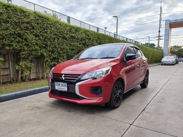 รถ Mitsubishi Mirage 1.2 GLX สี แดง