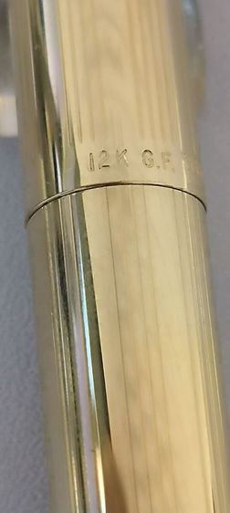 ปากกาหมึกซึม Sheaffer imperial 770 หัว 14 k ตัวด้าม 12 k Goldfield  รูปที่ 7