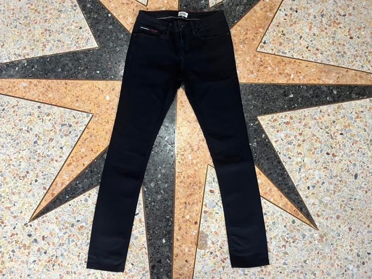 ดำ ยีนส์ 📌Tommy Hilfiger 👖(ผู้หญิง) เอว28-29