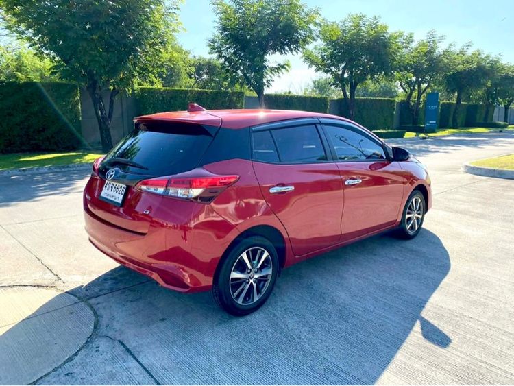 Toyota Yaris 2019 1.2 G Plus Sedan เบนซิน ไม่ติดแก๊ส เกียร์อัตโนมัติ แดง รูปที่ 3