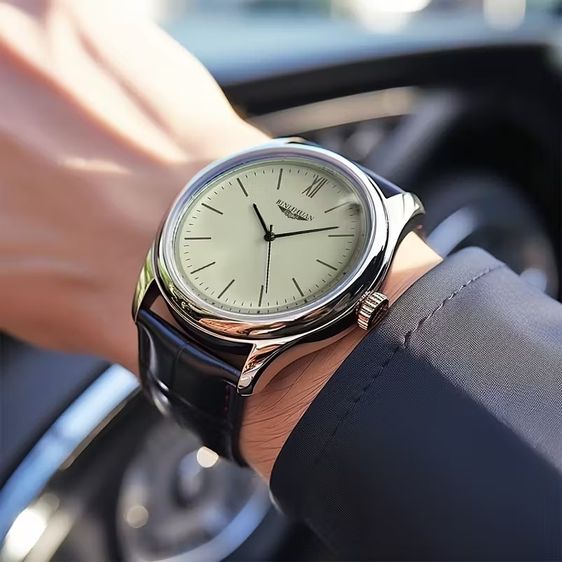 นาฬิกา BINLIHUAN 1878 Simple Classic Design Men Quartz Wristwatch  รูปที่ 7