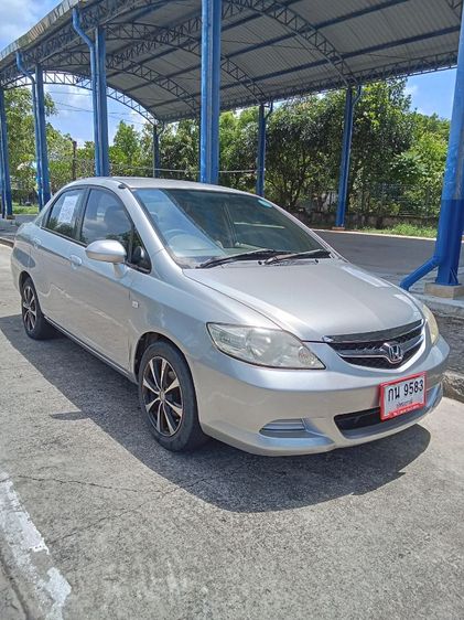 Honda City 2008 1.5 ZX A i-DSi Sedan เบนซิน ไม่ติดแก๊ส เกียร์ธรรมดา เทา รูปที่ 4