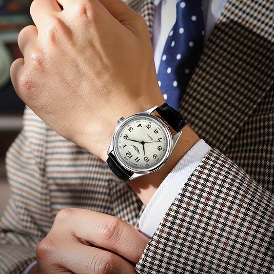 Binlihuan'S New Imported Men S Quartz Watch Is a Classic High-End, Stylish And Waterproof Accessory. รูปที่ 5