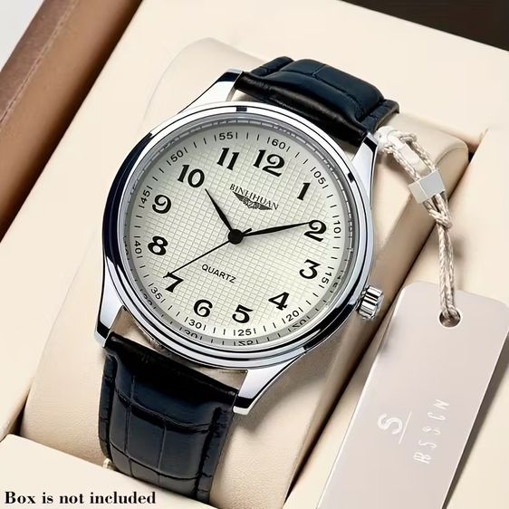 Binlihuan'S New Imported Men S Quartz Watch Is a Classic High-End, Stylish And Waterproof Accessory. รูปที่ 3