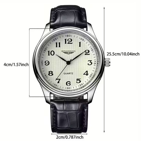 Binlihuan'S New Imported Men S Quartz Watch Is a Classic High-End, Stylish And Waterproof Accessory.