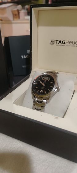 ดำ ⌚ TAG Heuer Link Calibre 5 Day-Date Automatic