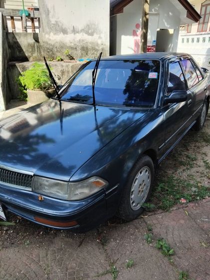 Toyota Corona 1992 1.6 GX Sedan เบนซิน ไม่ติดแก๊ส เกียร์ธรรมดา น้ำเงิน