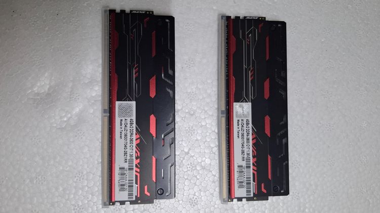 แรม DDR-4 Avexir Blitz 3600Mhz 8GB(4x2) ไฟสีแดง พร้อมกล่องบรรจุใหม่ๆ ใช้งานปกติ ประกัน Lifetime รูปที่ 4