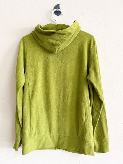ยุนิM เสื้อกันหนาวฮู้ดหญิงสีเขียวตอง รูปที่ 2