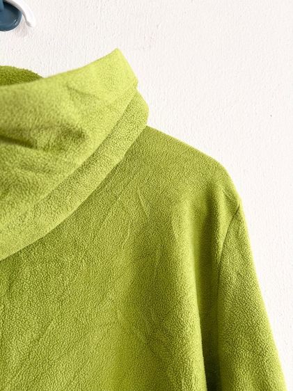 ยุนิM เสื้อกันหนาวฮู้ดหญิงสีเขียวตอง รูปที่ 5