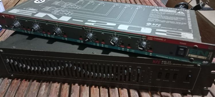 ปรีแอมป์พร้อมอีคิวไรเซอร์NPEสภาพดีขายถูกๆ รูปที่ 4