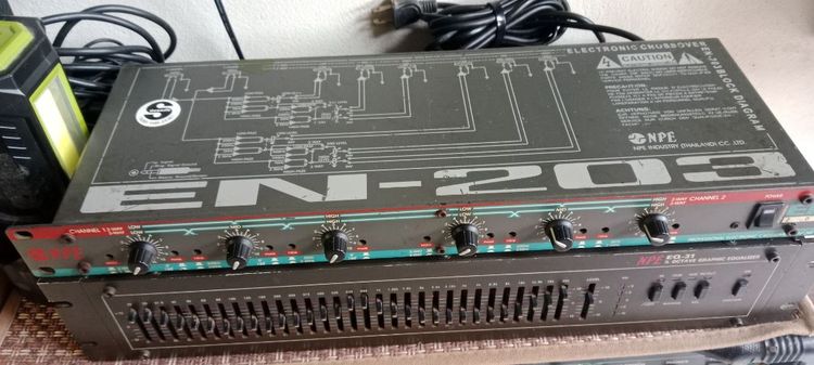 ปรีแอมป์พร้อมอีคิวไรเซอร์NPEสภาพดีขายถูกๆ รูปที่ 3
