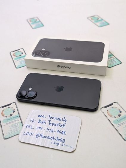 ขาย เทิร์น iPhone 16 Plus 256 ศูนย์ไทย สภาพสวย อุปกรณ์ครบยกกล่อง สุขภาพแบต 91 เพียง 22,990 บาท ครับ  รูปที่ 2