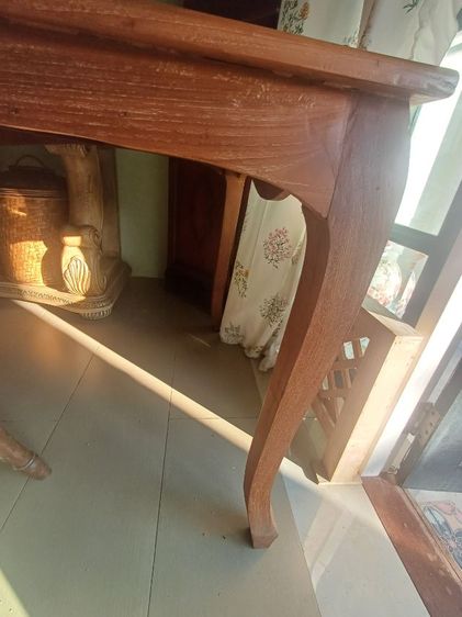 โต๊ะทานข้าวไม้สัก รูปที่ 3