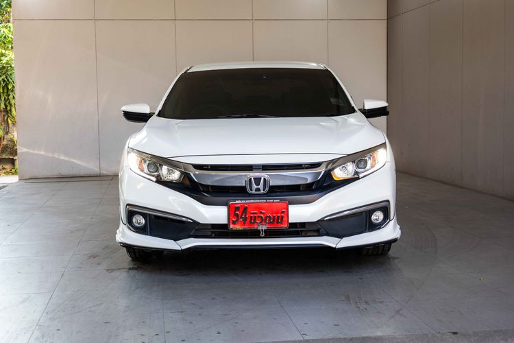 Honda Civic 2021 1.8 EL i-VTEC Sedan เบนซิน ไม่ติดแก๊ส เกียร์อัตโนมัติ ขาว รูปที่ 2