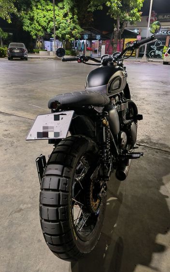 ขาย triumph t120 euro5 จดทะเบียนปี2022 สีเทาดำ เจ้าของขายเอง รูปที่ 6