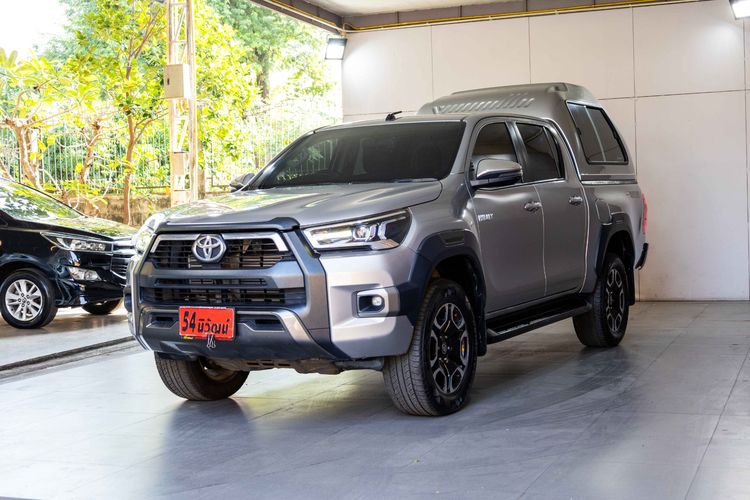 Toyota Hilux Revo 2022 Double Cab 2.4 Mid Prerunner Pickup ดีเซล ไม่ติดแก๊ส เกียร์อัตโนมัติ เทา รูปที่ 3