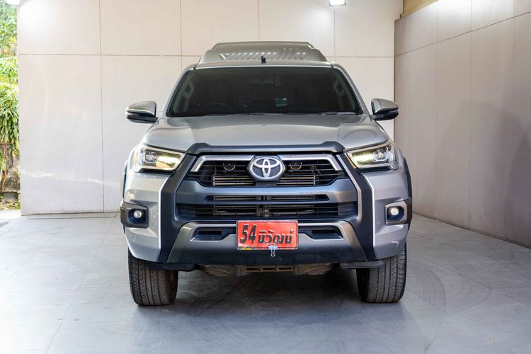 Toyota Hilux Revo 2022 Double Cab 2.4 Mid Prerunner Pickup ดีเซล ไม่ติดแก๊ส เกียร์อัตโนมัติ เทา รูปที่ 2