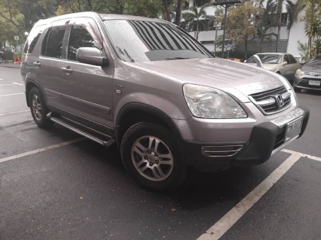 Honda CR-V 2003 2.0 E Utility-car เบนซิน ไม่ติดแก๊ส เกียร์อัตโนมัติ เทา รูปที่ 2