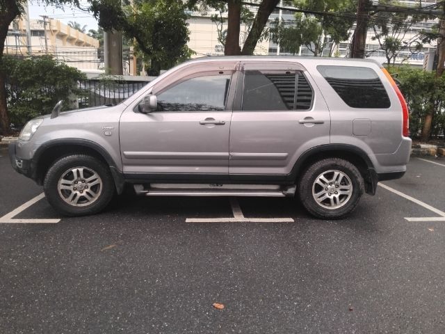 Honda CR-V 2003 2.0 E Utility-car เบนซิน ไม่ติดแก๊ส เกียร์อัตโนมัติ เทา รูปที่ 4