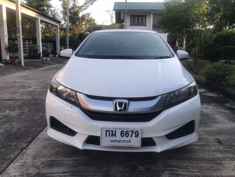 รถ Honda City 1.5 S สี ขาว