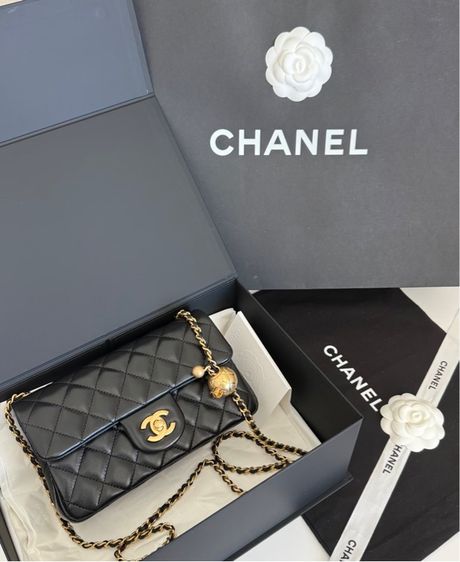 หญิง ดำ Chanel