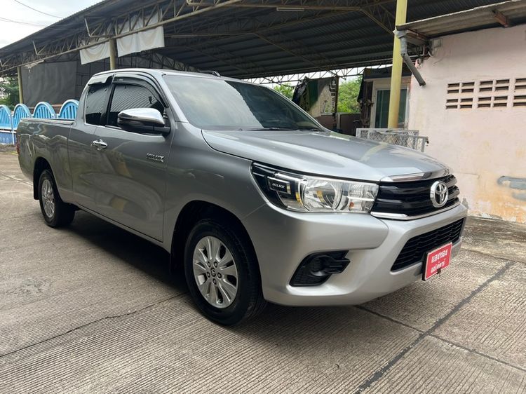 Toyota Hilux Revo 2018 2.4 E Pickup ดีเซล ไม่ติดแก๊ส เกียร์ธรรมดา เทา รูปที่ 2