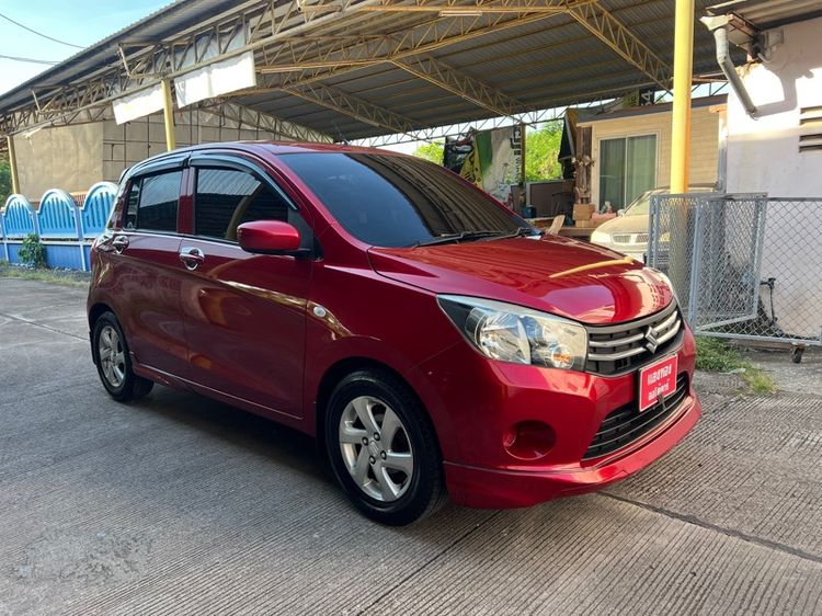 Suzuki Celerio 2015 1.0 GLX Sedan เบนซิน ไม่ติดแก๊ส เกียร์อัตโนมัติ แดง รูปที่ 3