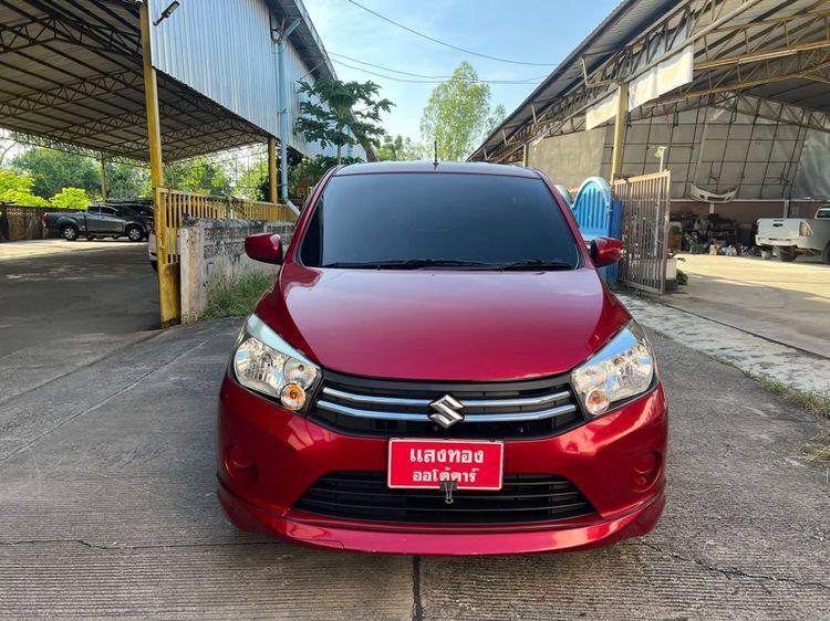 Suzuki Celerio 2015 1.0 GLX Sedan เบนซิน ไม่ติดแก๊ส เกียร์อัตโนมัติ แดง รูปที่ 2