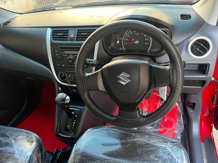 Suzuki Celerio 2015 1.0 GLX Sedan เบนซิน ไม่ติดแก๊ส เกียร์อัตโนมัติ แดง รูปที่ 4