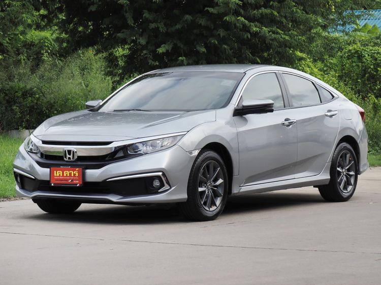 Honda Civic 2021 1.8 EL i-VTEC Sedan เบนซิน ไม่ติดแก๊ส เกียร์อัตโนมัติ เทา รูปที่ 2