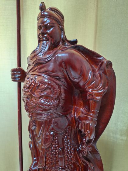 เทพเจ้ากวนอูไม้แกะสลัก รูปที่ 5