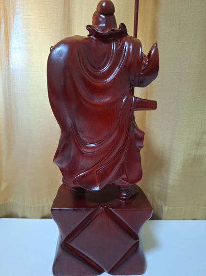 เทพเจ้ากวนอูไม้แกะสลัก รูปที่ 3