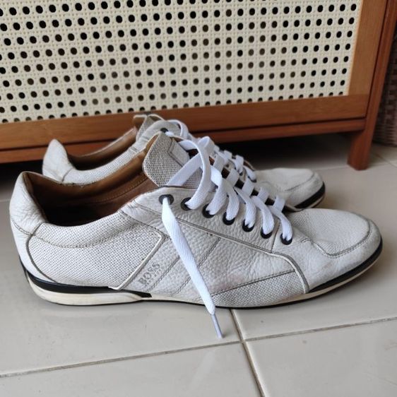 ขาว หนังแท้ รองเท้าผ้าใบ UK 9 | EU 43 1/3 | US 9.5 อื่นๆ รองเท้า Hugo Boss size 43 29cm มือสองขายตามสภาพก่อนตัดสินใจสั่งกรุณาอ่านรายระเอียด