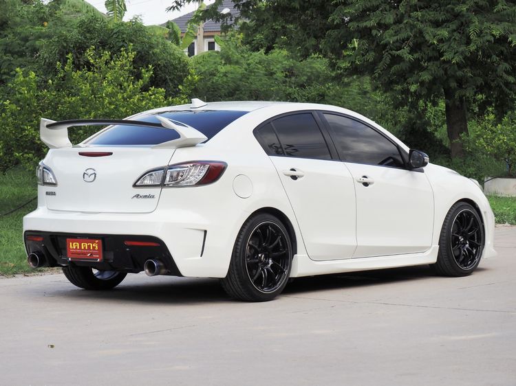 Mazda Mazda3 2013 2.0 Maxx Sedan เบนซิน ไม่ติดแก๊ส เกียร์อัตโนมัติ ขาว รูปที่ 4