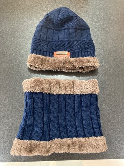 หมวกไหมพรมพร้อมปลอกคอ รูปที่ 2