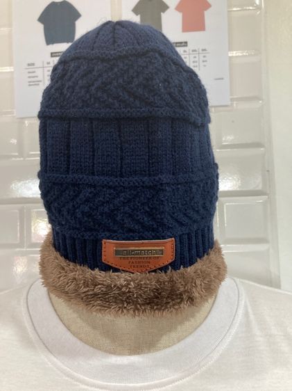 หมวกไหมพรมพร้อมปลอกคอ รูปที่ 8