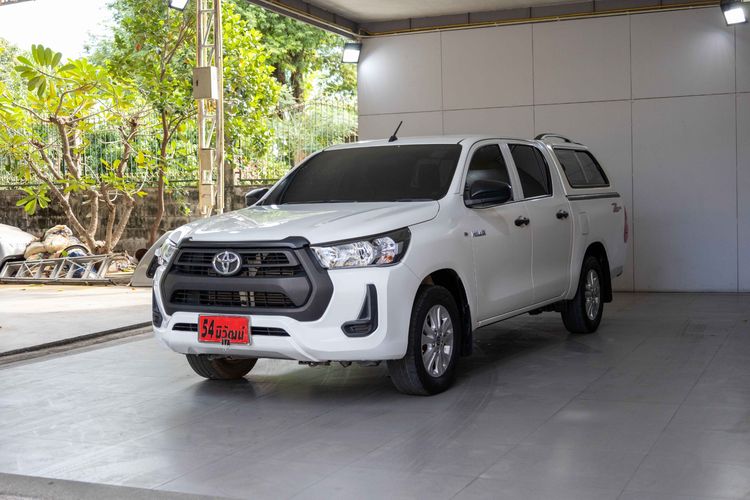 Toyota Hilux Revo 2020 Double Cab 2.4 Mid Z Edition Pickup ดีเซล ไม่ติดแก๊ส เกียร์อัตโนมัติ ขาว รูปที่ 3