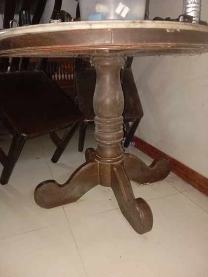 โต๊ะแกนไท้สัก รูปที่ 6