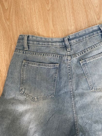 Unknown Brand Vintage Faded Baggy Denim Jeans รูปที่ 4