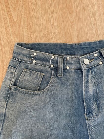 Unknown Brand Vintage Faded Baggy Denim Jeans รูปที่ 2