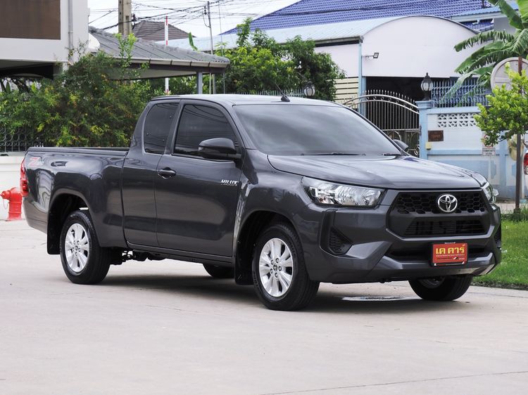 Toyota Hilux Revo 2024 Smart Cab 2.4 Entry Z Edition Pickup ดีเซล ไม่ติดแก๊ส เกียร์ธรรมดา เทา รูปที่ 3