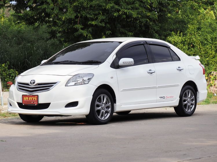 Toyota Vios 2012 1.5 ES Sedan เบนซิน ไม่ติดแก๊ส เกียร์อัตโนมัติ ขาว รูปที่ 2