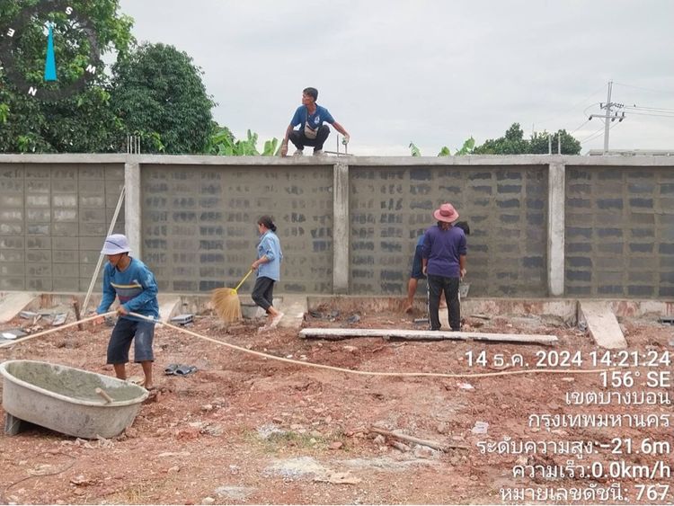 รับทำรั้วกำแพงกันดิราคาถูก รูปที่ 5