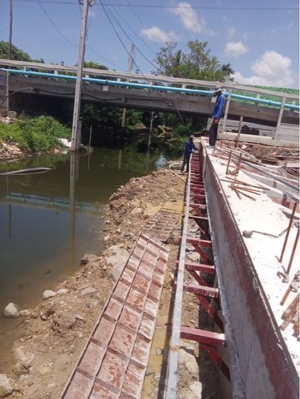 รับทำรั้วกำแพงกันดิราคาถูก รูปที่ 18