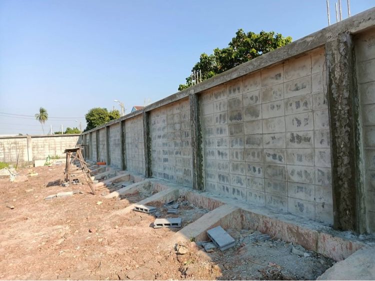 รับทำรั้วกำแพงกันดิราคาถูก รูปที่ 10