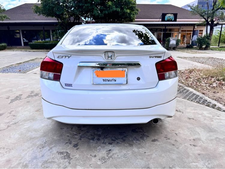 Honda City 2010 1.5 Sv i-VTEC Sedan เบนซิน LPG เกียร์อัตโนมัติ ขาว รูปที่ 3